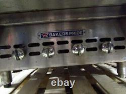 EUC Baker's Pride XX-4 Countertop Charbroiler Radiant 26 Natural Gas Broiler