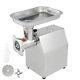 Electric #12 Stainless Steel 4.5lbs/min Meat Grinder Blade Plate Sausage Stuffer
