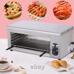 Electric Cheese Melter Commercial Countertop Oven Toaster Kitchen Equipment 2 KW
