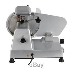 Electric Commercial Butcher Deli Meat Cheese Bread Slicer 10 Blade Saw Machine