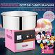 Electric Commercial Cotton Candy Maker Fairy Floss Machine Stainless Steel 1030w
