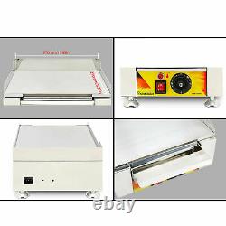 Electric Commercial Fried Griddle Flat Cooking Grill BBQ Furnace Stainless USA