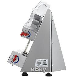 Electric Dough Sheeter Stainless Steel Pizza Dough Roller Sheeter 110V