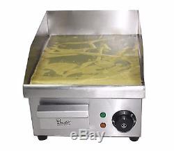 Electric Griddle, Commercial Hotplate, Burger Bacon Egg, Fryer, Grill, 380 x 280