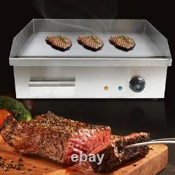 Electric Griddle Flat Top Grill 3000W Hot Plate BBQ Countertop Commercial 110V