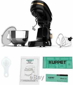 Electric Tilt-Head Countertop Food Stand Mixer 8 Speeds 4.7QT Home Kitchen Black