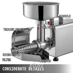 Electric Tomato Strainer Tomato Milling Machine Stainless Steel Tomato Grinder