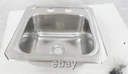 Elkay BCR152 Celebrity 15 Single Basin Drop In Stainless Steel Bar Sink