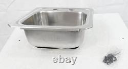 Elkay BCR152 Celebrity 15 Single Basin Drop In Stainless Steel Bar Sink