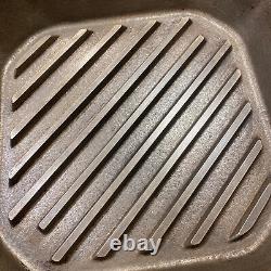 FINEX 10 Cast Iron Grill Pan, Grillet FAST FREE USA PRIORITY SHIPPING
