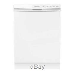 FRIGIDAIRE FFCD2418UW0A 24 Built-In Dishwasher with Hard Food Disposer, White
