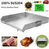 Flat Top Griddle Grill Heavy Stainless Steel For Home Single/triple Burner Stove