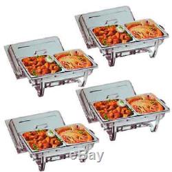 Four Omega Chafing Dishes With Extra Food Pans Free Next Day Delivery