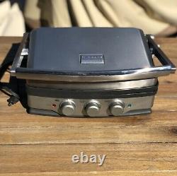 Frigidaire Professional Stainless 5-in-1 Panini Press Grill & Griddle FPPG12K7MS
