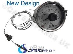 Frying Chip/fish Range Fryer Temperature Thermostat Clock Control Dial 80mm 250c