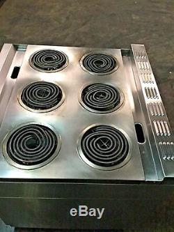 Garland 36 6-burner Electric Range With Cabinet Base Heavy Duty Commercial