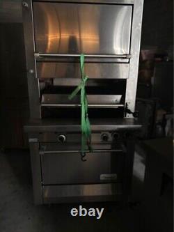 Garland upright infrared broiler with standard and finishing ovens. #3