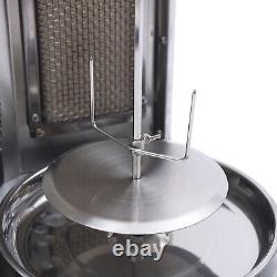 Gas Vertical Broiler Shawarma Machine Spinning Doner Grill Rotisserie Commercial