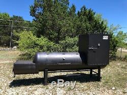 Giant Texas Sized BBQ Pit 13ft Long LARGE Smoker Section Free Delivery Con USA