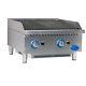 Globe Gcb24g-sr Gas Countertop Stainless Steel Radiant Charbroiler
