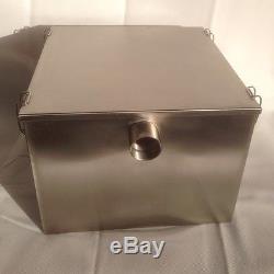 Grease Traps, Stainless Steel, 18 Kilo & Waste Filter, Fat Trap, Restaurant Size