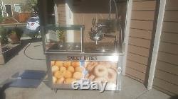 Greek dounghnut machine/cart (lououmades / mini donut /churro business)
