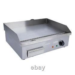 Griddle Flat Commercial Restaurant Grill BBQ Teppanyaki Electric Heating Plate