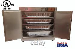 HeatMax 251524 660W Catering Portable Aluminium Food Warmer