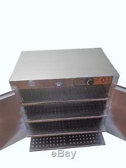 HeatMax 251524 660W Catering Portable Aluminium Food Warmer