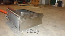 Heavy Duty Commercial Counter Top 36 Natural Gas Grill /charbroiler 7 Burners