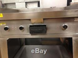 Hobart CG56 36'' Griddle Electric Flat Top Grill Plancha with Stand Commercial