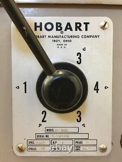 Hobart H600 60 Quart Commercial Mixer Nice Maintained SCHOOL DISTRICT UNIT
