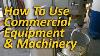How To Use Commercial Kitchen Equipment Slicer Grinder Hobart Mixer Chopper