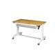 Husky Worktable Tool Storage 46 Adjustable Height With 2-drawers Steel White