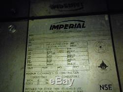 Imperial 6 Burner Gas Range & Oven Commercial NSF Stove