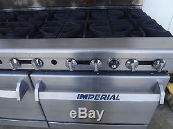 Imperial IR-10 Gas 10 Burner with2 Standard Ovens #1859