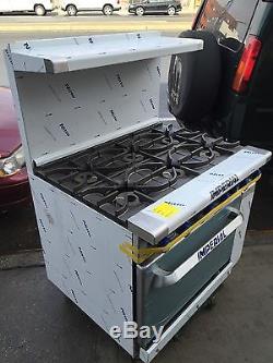 Imperial (IR-6) Gas Six 6 Burner Range Stove 36 with Standard Oven (Pickup Only)