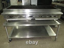 Imperial Range IRB-60 Radiant Charbroiler Gas Grill withstand, #6856