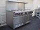 Industrial Restaurant Garland Stove Oven 10 Burner Electric Patio Commercial