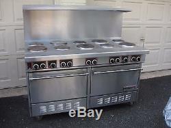 Industrial restaurant garland stove oven 10 burner ELECTRIC patio commercial