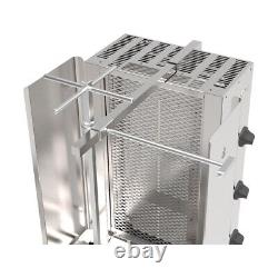 Inoksan PDG113MN Gas Gyro Machine, 3 Double Vertical Broiler, Mesh Shield, 99