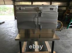 Insulated 36 x 36 Rotisserie Smoker Call Before You Buy