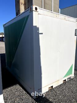 Insulated storage container with A/C, grow room (117L x 82W x 96H)