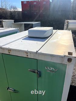 Insulated storage container with A/C, grow room (117L x 82W x 96H)