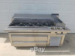 Jade Range 72 Fire & Ice Sautee Station Very Nice! (self Contained)