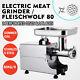 Kitchen Heavy Duty Stainless Steel Electric Meat Grinder 80kg/h