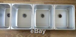 L-3 4 Compartment Sinks 1 Hand Wash & GIFTS! Portable Concession (Basins/Drains)