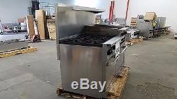 Lightly Used Vulcan 60 Gas Range, 2 ovens, 6-burners, 24 griddle, 60SS-6B24GBP