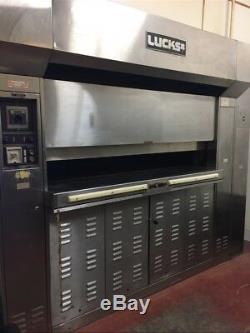 Lucks Revolving 24 Pan Bakery Gas Oven Bakery Equipment