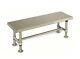 Metro Esd Gowning Bench Stainless Steel 18ht X36wdx16dp Model Gb1636s
